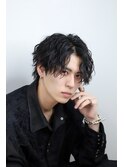 縦落ちツイストスパイラル センターパート