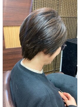 ヘアーガーデン ハニワ(Hair Garden 葉庭) SAKUお客様スタイル