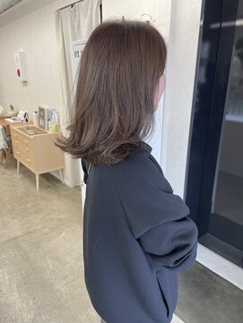 キジ(kiji) brown color #久屋大通#丸の内#栄#透明感カラー#ブラウンカラー