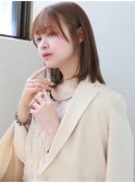 Myrtille☆肩上ボブ×ミルキーベージュ
