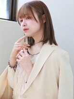 ミルティ(Myrtille)&nbsp;Myrtille☆肩上ボブ×ミルキーベージュ