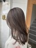 【YUKO限定】大人のハイライト＋ケアカラー＋似合わせカット ￥17600