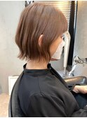 お客様スタイル/外はねボブ