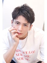 リップス 池袋(LIPPS) 爽やかツーブロックアップバング