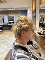 アグ ヘアー シルフ 市名坂店(Agu hair sylph) ブリーチ2回でのゆるふわパーマ♪