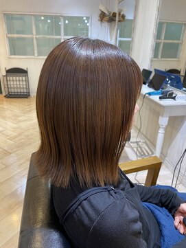 ドラン 京橋店(DRAN) 【DRAN京橋店】髪質改善×外ハネミディ