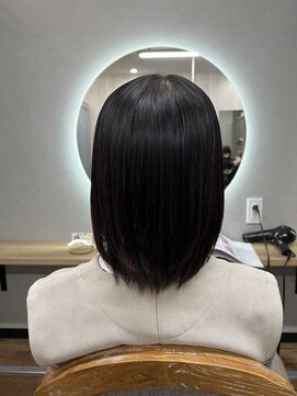 テーラヘアー 稲毛店(TELA HAIR) 髪質改善縮毛矯正ボブスタイル
