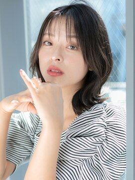 ローレン(LOREN) 美肌/艶髪/透明感カラー愛されナチュラルデジタルパーマ