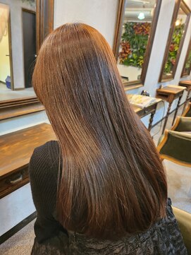 アゲイン(Again) #ピンクブラウンカラー