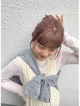 ゲリール ヘア プラス ケア(guerir hair+care) 【guerir hair + care】ピンクベージュ