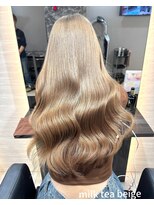 ラピス 大阪アメ村店(Lapis)&nbsp;透明感ミルクティーブラウン