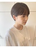 耳掛けマッシュショート