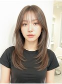 【NOA】小顔レイヤーストレートナチュラル20代30代40代