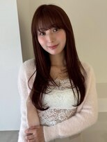 ユーフォリア 渋谷グランデ(Euphoria SHIBUYA GRANDE)&nbsp;レイヤーカット　イルミナカラー　透明感カラー　暖色ベージュ