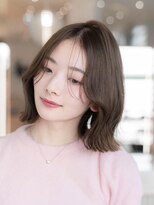 ドットハリス(.Hallis)&nbsp;レイヤーボブ/レイヤーカット/くびれレイヤー/韓国風ヘア