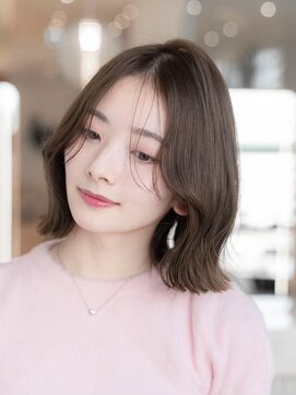 ドットハリス(.Hallis) レイヤーボブ/レイヤーカット/くびれレイヤー/韓国風ヘア