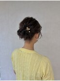 シニヨンアレンジ