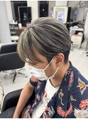 メンズハイライトバレイヤージュメッシュ