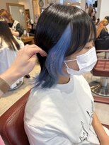 ルシュカイチマルニ(Rasca102)&nbsp;Rasca◇インナーペールブルー　水色カラー　垢抜けカラー