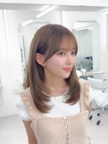 アマトウキョウスマートサロン(AMA TOKYO×Smart Salon)&nbsp;くびれレイヤー/顔まわりカット/くびれ巻き/レイヤーカット