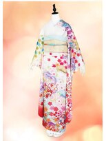 銀座きもの小町&nbsp;お顔合わせの振袖コーデ