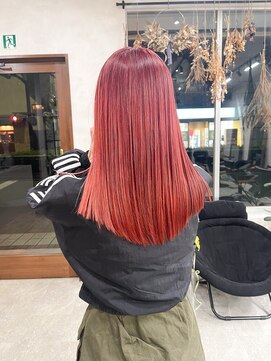 リアン(lien) ナチュラルモード×チェリーレッド