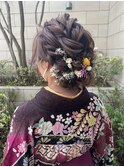 成人式 卒業式 ヘアアレンジ 和装ヘア