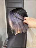 パープルインナーカラー