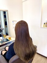 エルベ  茨大前店(elve)&nbsp;ローブリーチカラー×ショコラベージュカラー