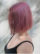 ベレーザ 川越(Beleza)&nbsp;1769ピンクミルクティーベージュレイヤーボブシャギーカット