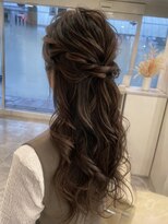 エイムス(AYMES)&nbsp;ハーフアップ
