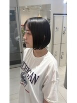 ステラ ヘア デザイン サロン(STELLA hair design salon) ややルーズなボブ やや前下がりのボブ 【杉若】