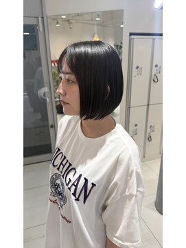 ステラ ヘア デザイン サロン(STELLA hair design salon) ややルーズなボブ やや前下がりのボブ 【杉若】