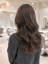 クレビア 名古屋(CreBiA)&nbsp;艶髪シアーグレージュ/レイヤーカット/ウェーブ