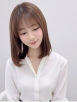ロイプラスムサシコスギ(Roi+ musashikosugi)&nbsp;結べるボブ/ミルクティーベージュ/20代、30代、40代