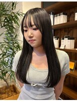 クラフト ヘア デザイン(CRAFT HAIR DESIGN) 透明感たっぷり暗めグレージュカラー