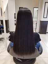 ミック ヘアアンドメイクアップ 高田店(miq Hair&Make up)&nbsp;縮毛矯正/髪質改善ストレート/艶感ヘア/ナチュラルストレート