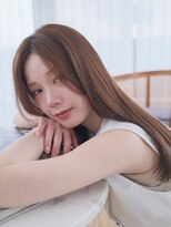 キネン バイ ツリー 宇都宮(kinen by tree)&nbsp;ことりベージュ艶ストレート次世代水素トリートメント美髪ロング