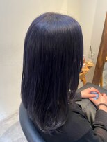 ヘアリゾート粋 トゥジュ 池袋東口店(tujuh) 透明感カラー/ダークパープル/艶髪