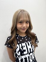 リノアバイフェリア(LINO’A by felia) ハイトーン×レイヤーロング巻き/10代20代