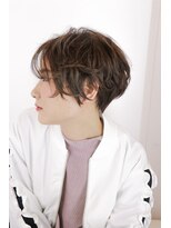 モリオ フロム ロンドン イオンモール 熊本店(morio FROM LONDON)&nbsp;【morio熊本】大人可愛い黒髪アッシュショート