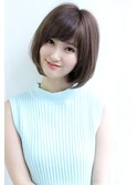 【Laetus/大和西大寺】縮毛矯正で大人可愛い小顔ボブ