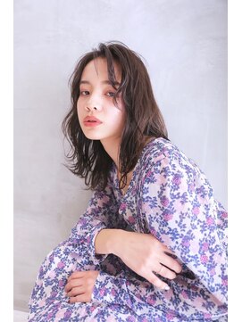 バッテリー ヘアアンドメイク 御幣島店(Battery hair&make) ふんわりレイヤー