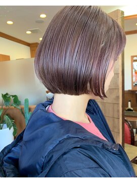 ヘアーサロン オンリーホープ(HAIR SALON ONLY HOPE) ラベンダーハイライトとインナーカラー