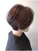 浦和ショートヘアショートカット韓国白髪ぼかし白髪染めボブ