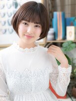 カバーヘア ブリス 大宮西口(COVER HAIR bliss)&nbsp;■透け感グレージュひし形マッシュボブ109★大宮20代30代40代