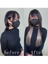 あるじゃんすー さいたま店&nbsp;プラチナシルバー#シールエクステ#ホワイトグレージュ#美髪#大宮