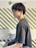 大人のパーマスタイル【BARBER-BAR】