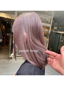 ザ ブリーチ(THE bleach) purple beige
