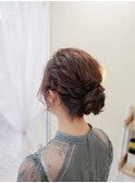 結婚式ヘアセット